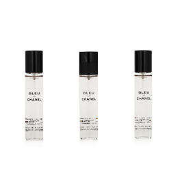 Chanel Bleu de Chanel Parfum Nachfüllung mit Zerstäuber 20 ml + Parfum Nachfüllung 2 x 20 ml (man)