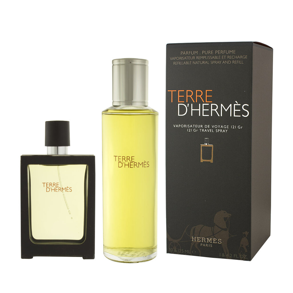 Hermès Terre D'Hermès Parfum Nachfüllbar 30 ml + Parfum Nachfüllung 125 ml  (man) - Parfum Zentrum - Internet-Parfümerie mit exklusiven Düften und  Luxuskosmetik zu tollen Preisen.
