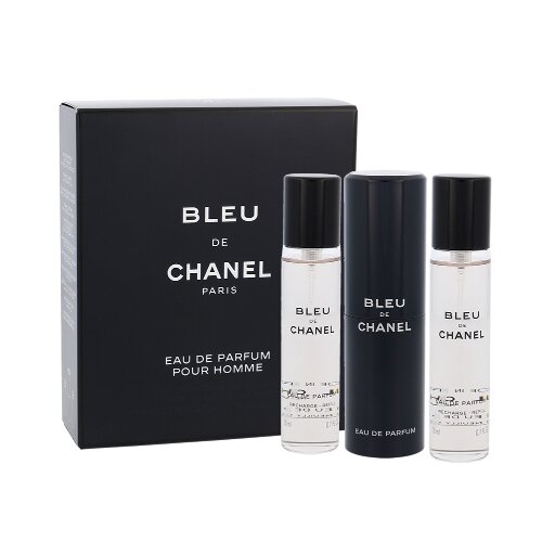 Chanel Bleu de Chanel EDP nachfüllbar 20 ml + Eau De Parfum Refill 2 x 20  ml (man) - Parfum Zentrum - Internet-Parfümerie mit exklusiven Düften und  Luxuskosmetik zu tollen Preisen.
