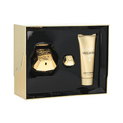 Paco Rabanne Lady Million EDP 80 ml + EDP 5 ml + BL 100 ml (woman)