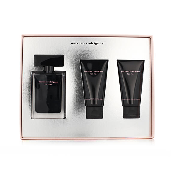Narciso Rodriguez For Her EDT 50 ml + SG 50 ml + BL 50 ml (woman)