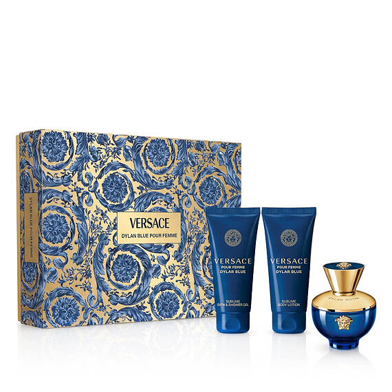 Versace Pour Femme Dylan Blue EDP 50 ml + SG 50 ml + BL 50 ml (woman)