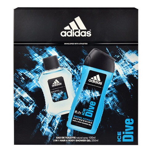 Adidas Ice Dive EDT 100 ml + SG 250 ml (man)
