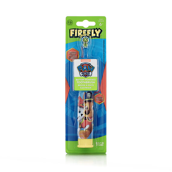 Nickelodeon Firefly Paw Patrol Battery Powered Toothbrush Soft 6+