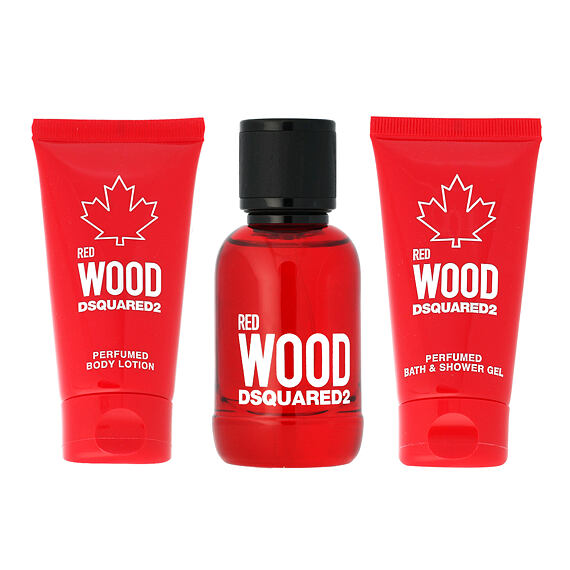 Dsquared2 Red Wood EDT 50 ml + SG 50 ml + BL 50 ml (woman)