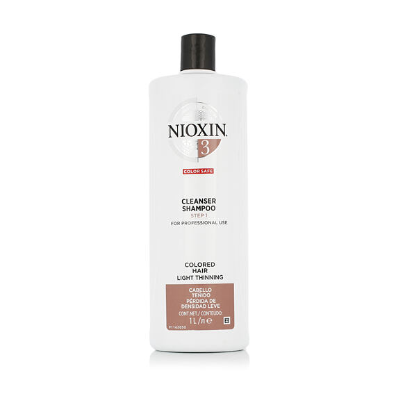 Nioxin System 3 Color Safe Cleanser Shampoo 1000 ml