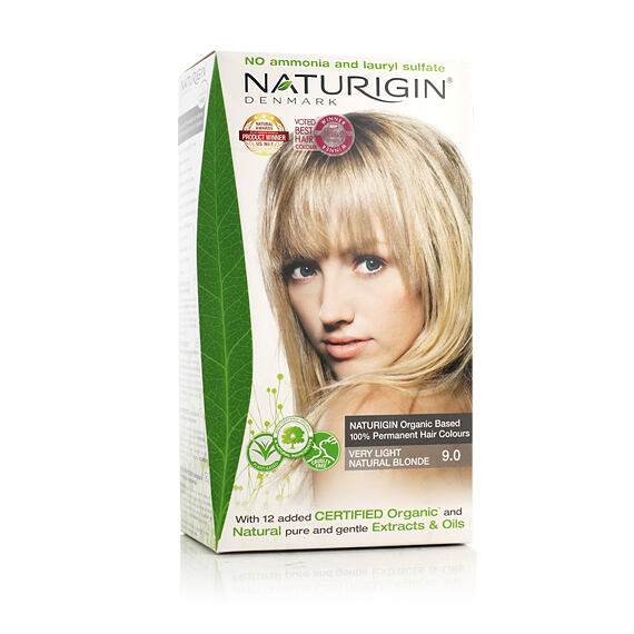 Naturigin Permanent Hair Colours (Very Light Natural Blonde 9.0) 115 ml