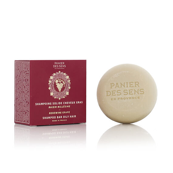 Panier des Sens Renewing Grape Solid Shampoo For Oily Hair 75 g