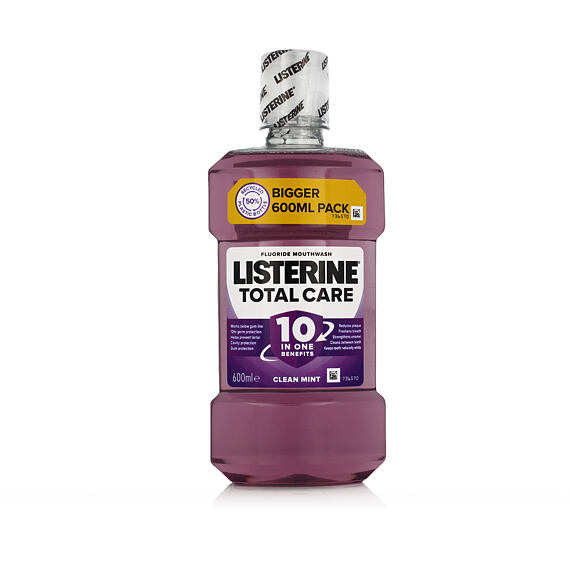 Listerine Mouthwash Total Care Clean Mint 600 ml