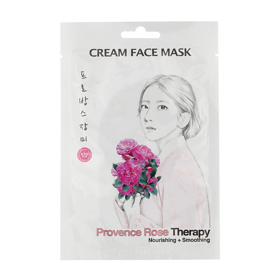 Bling Pop Provence Rose Therapy Nourishing & Smoothing Cream Face Mask 25 g