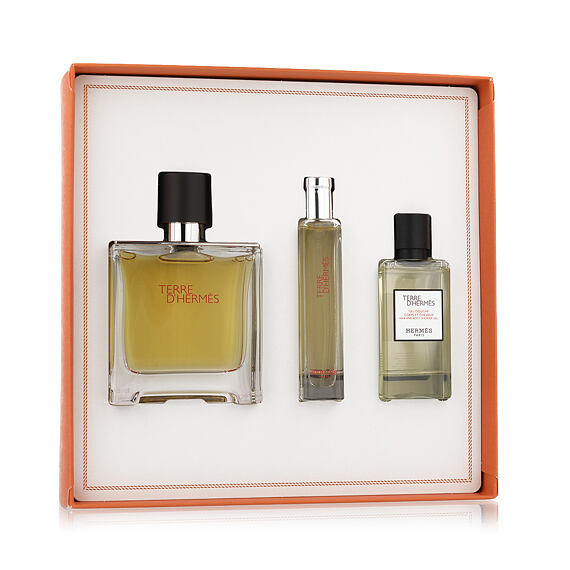 Hermès Terre D'Hermès Parfum 75 ml + Parfum 15 ml + DG Körper und Haar 40 ml M