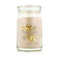 Yankee Candle Duftkerze Praline &amp; Birch 567 g - Vanilla Crème Brûlée